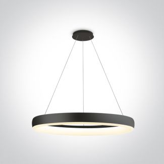 ONE LIGHT 63114/B/W Vitoli czarna wisząca lampa LED 3000K 40W