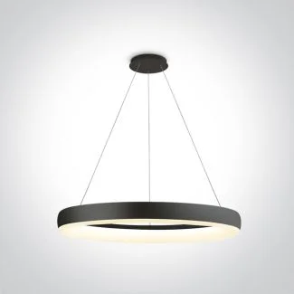 ONE LIGHT 63114/B/W Vitoli czarna wisząca lampa LED 3000K 40W