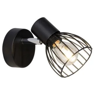 BRILLIANT BLACKY 62110/06 LAMPA ŚCIENNA