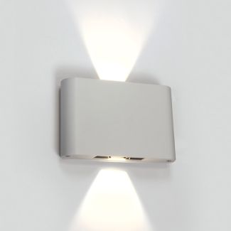ONE LIGHT 67412/W/W Amigdalia biały kinkiet góra - dół LED 3000K 2x6W
