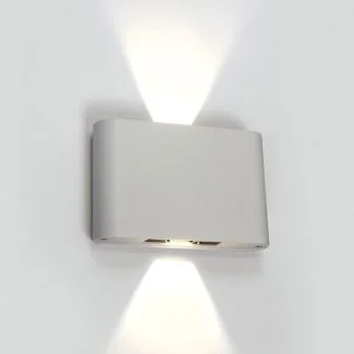 ONE LIGHT 67412/W/W Amigdalia biały kinkiet góra - dół LED 3000K 2x6W