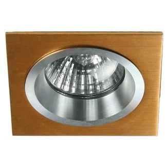 CANDELLUX 2210245 OPRAWA STROPOWA SA-03 SNG/AL MR16 SAT ZŁOTO ALUMINIUM