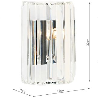 DAR SKE0750 SKETCH 1LT CRYSTAL WB POL CHR