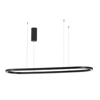 Luces Exclusivas SILAO LE42797 LAMPA WISZĄCA LED czarny