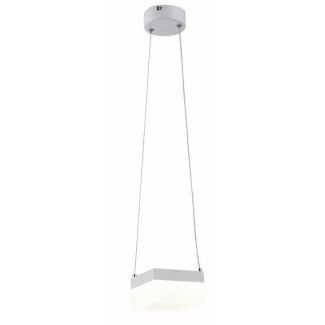 REALITY 330101-01 Gina - lampa wisząca 1 płomienna LED biała
