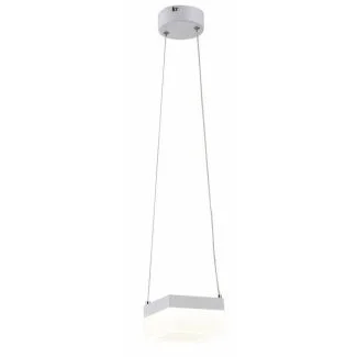 REALITY 330101-01 Gina - lampa wisząca 1 płomienna LED biała