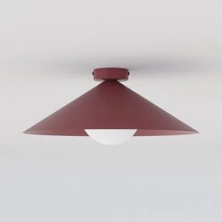 EMIBIG 1720/1M MONO 1M PLAFON BURGUNDY OPAL Lampa sufitowa