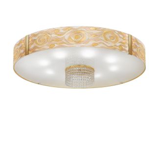 KOLARZ 0345.18S.3AQ.CH.OKPT EMOZIONE lampa sufitowa złoto 24K