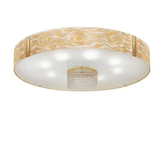 KOLARZ 0345.18S.3AQ.CH.OKPT EMOZIONE lampa sufitowa złoto 24K