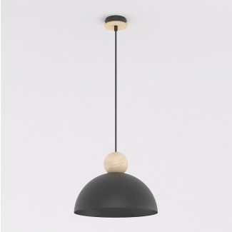 EMIBIG 1676/1M KAKI 1M BLACK LAMPA WISZĄCA