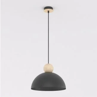 EMIBIG 1676/1M KAKI 1M BLACK LAMPA WISZĄCA