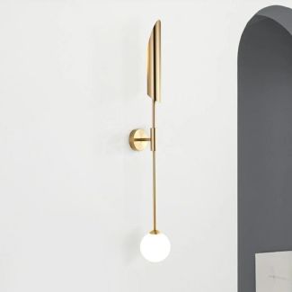 MOOSEE LAMPA ŚCIENNA LUCCA ZŁOTA
