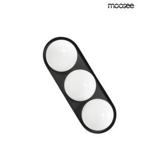 Moosee MSE010100272 Lampa ścienna DROPS 3 czarna