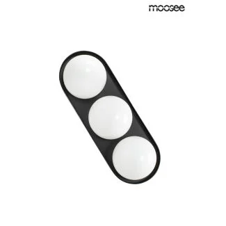 Moosee MSE010100272 Lampa ścienna DROPS 3 czarna