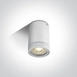 ONE LIGHT 67130C/W Lido biały zewnętrzny cylinder sufitowy 35W MR16 GU10