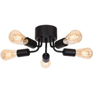 WYPRZEDAŻ LUMINEX 839 plafon Brenda black 5