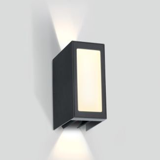ONE LIGHT 67440/AN/W Zavlani zewnętrzny kinkiet antracyt z regulowaną wiązką LED 3000K 9W IP54