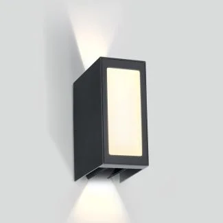 ONE LIGHT 67440/AN/W Zavlani zewnętrzny kinkiet antracyt z regulowaną wiązką LED 3000K 9W IP54
