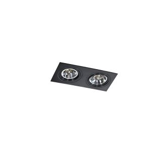AZZARDO AZ2806 SIRO 2 BLACK/BLACK TECHNICAL DOWNLIGHT BLACK / BLACK