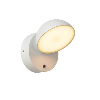 LUCIDE FINN - CZUJNIK ZMIERZCHU 22865/12/31 LAMPA ZEWNĘTRZNA ŚCIENNA biały