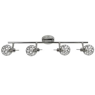 CANDELLUX 94-94004 LAMPA PUZZLE LISTWA 4X40W G9 CHROM