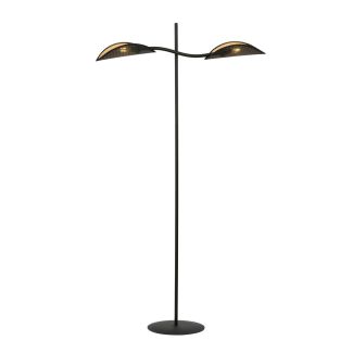 EMIBIG 1106/LP2 LAMPA PODŁOGOWA LOTUS LP2 BLACK/GOLD