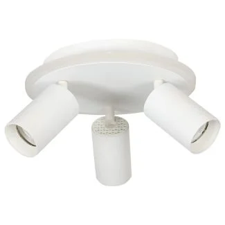 LIGHT PRESTIGE Plafon Parma 3xGU10 + 1xLED CCT biała LP-0612/3C Round WH