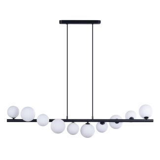AZZARDO AZ4404 SYBILLA 10 PENDANT BK DECORATIVE PENDANT BLACK