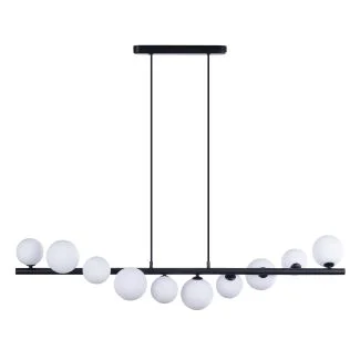 AZZARDO AZ4404 SYBILLA 10 PENDANT BK DECORATIVE PENDANT BLACK
