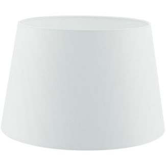 DAR CEZ142 CEZANNE FRENCH DRUM SHADE 35CM WHITE