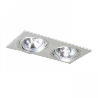 RENDL R12704 PASADENA G53 SQ II aluminium szczotkowane 12V G53 2x50W
