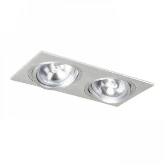 RENDL R12704 PASADENA G53 SQ II aluminium szczotkowane 12V G53 2x50W