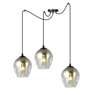 EMIBIG 757/3 LAMPA WISZĄCA LEVEL 3 BL GRAFIT