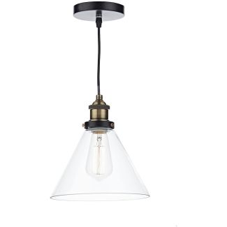 DAR RAY0175 RAY 1LT PENDANT ANT BRA CLEAR