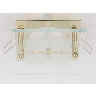 CANDELLUX 2218804 SZ-03 G MR16 ZŁOTA OPR.KWADRAT STAŁA SZKŁO