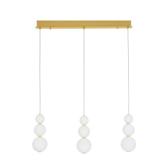 Luces Exclusivas ADAN LE43213 LAMPA WISZĄCA LED złoty