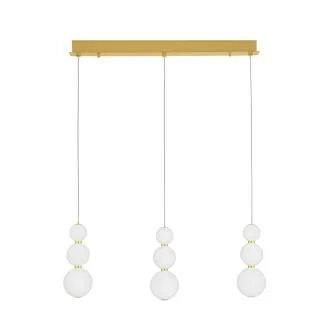 Luces Exclusivas ADAN LE43213 LAMPA WISZĄCA LED złoty