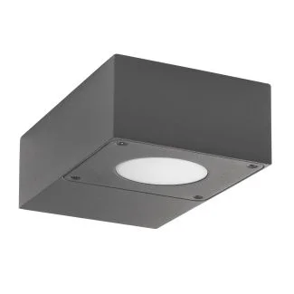 Luces Exclusivas MOSQUERA LE71339 LAMPA ZEWNĘTRZNA ŚCIENNA szary