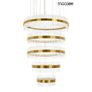 MOOSEE MSE1501100396 lampa wisząca GHIA 5 złota