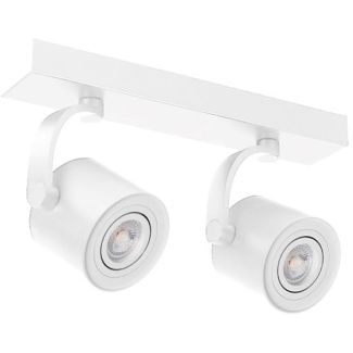 AZZARDO AZ3502 BROSS ARM 2 WHITE TECHNICAL LAMP