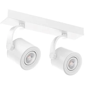 AZZARDO AZ3502 BROSS ARM 2 WHITE TECHNICAL LAMP