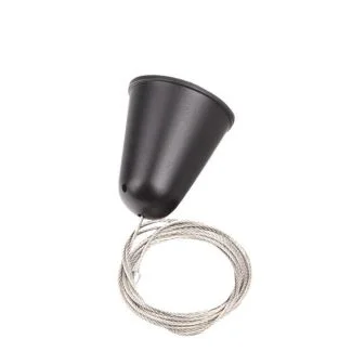 Maxlight Zawiesie Linkowe 1,5m Czarne MHT1-P15-BK
