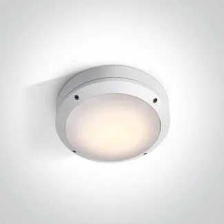 ONE LIGHT 67204/W Lagonisi biały plafon zewnętrzny 20W E27