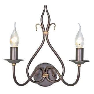 ELSTEAD WINDEMERE WM2 2Lt Wall Light