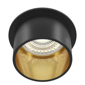 MAYTONI DL050-01GB Downlight Reif Downlight Black with Gold