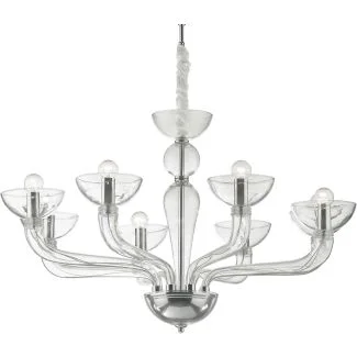 IDEAL LUX CASANOVA SP8 TRASPARENTE 044255