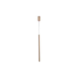 SIGMA 33253 SOPEL 1 PROSTY ZŁOTY 100% MOSIĄDZ/przewód transparent lampa wisząca
