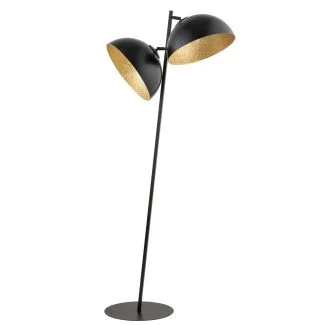 SIGMA 50337 Sfera lampa podłogowa czarny/złoty