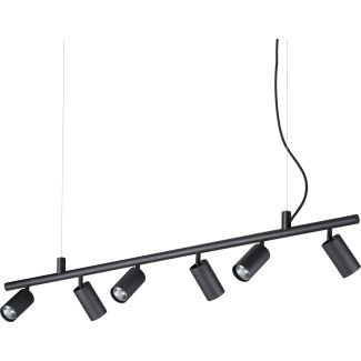IDEAL LUX DYNAMITE SP6 BLACK - CZARNA 231396