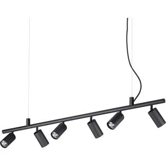 IDEAL LUX DYNAMITE SP6 BLACK - CZARNA 231396
